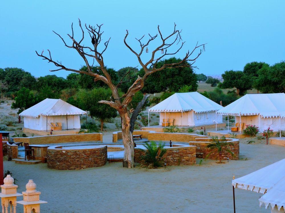 Damodra Desert Camp Jaisalmer Buitenkant foto