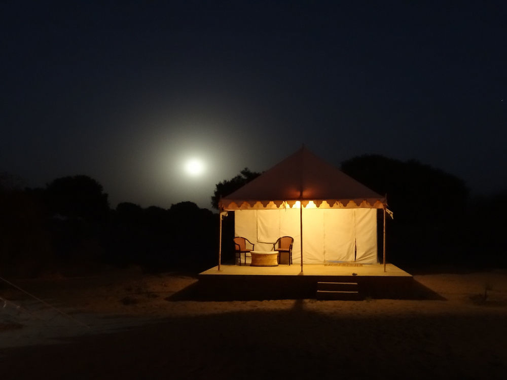 Damodra Desert Camp Jaisalmer Buitenkant foto