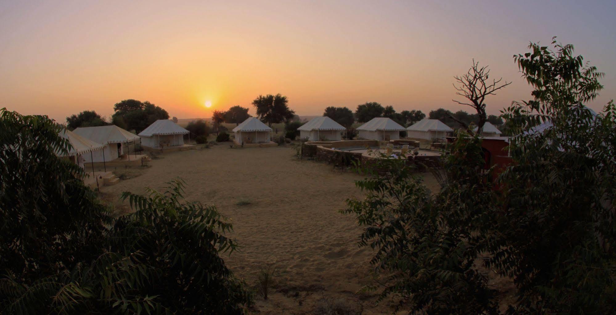Damodra Desert Camp Jaisalmer Buitenkant foto