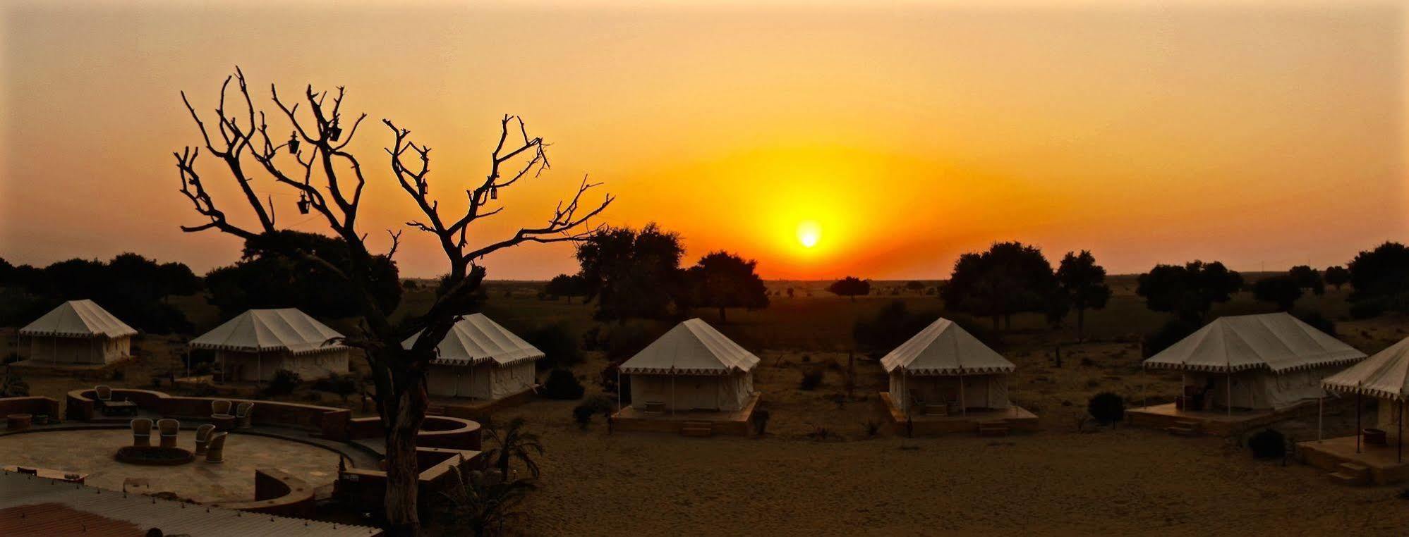Damodra Desert Camp Jaisalmer Buitenkant foto